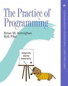 The Practice of Programming cover